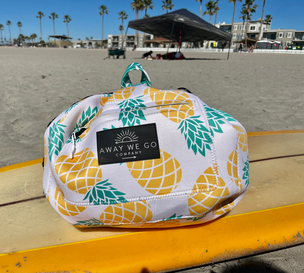 Bike Basket Liner Beach Bag travel tote - All in ONE bag  Neoprene Water Resistant