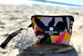 SeaFlower Neoprene Water Resistant Zipper Pouch