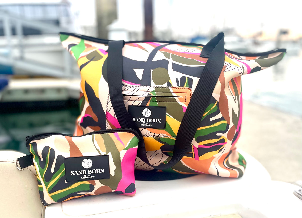 Beach Bag Hauler Large Neoprene Water Resistant Sand Proof