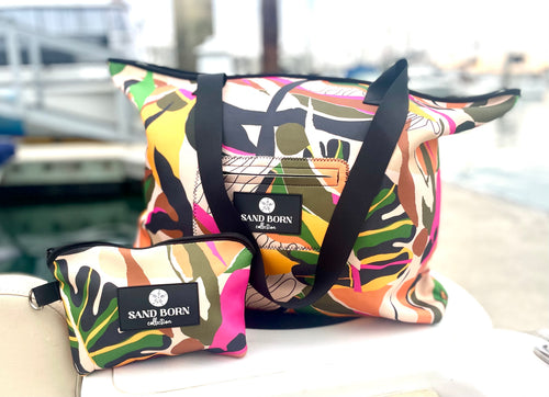 Beach Bag Hauler Large Neoprene Water Resistant Sand Proof